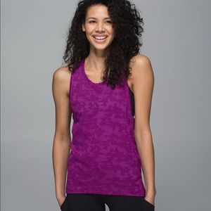 Lululemon Run For Days Tank Regal Plum